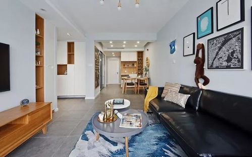 89㎡現代簡約,雖是小戶型,在簡潔舒適的布置下,也是溫馨的家