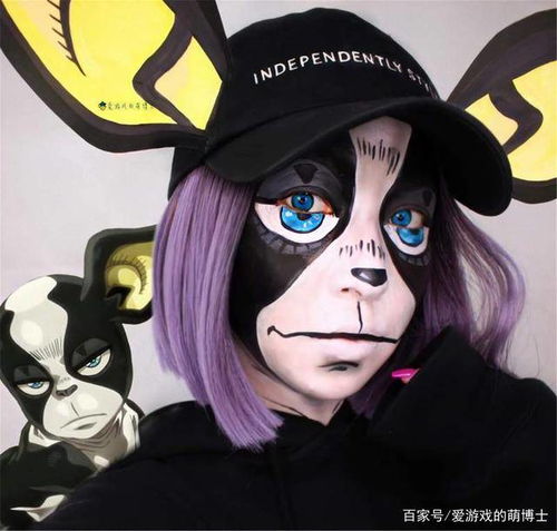 神奇的二次元化妝術(shù), jojo的奇妙冒險(xiǎn) 中的伊奇來(lái)到現(xiàn)實(shí)世界